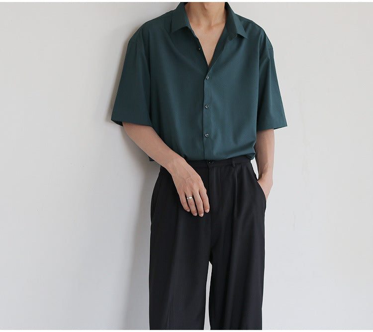 Luxury Summer Shirt Men