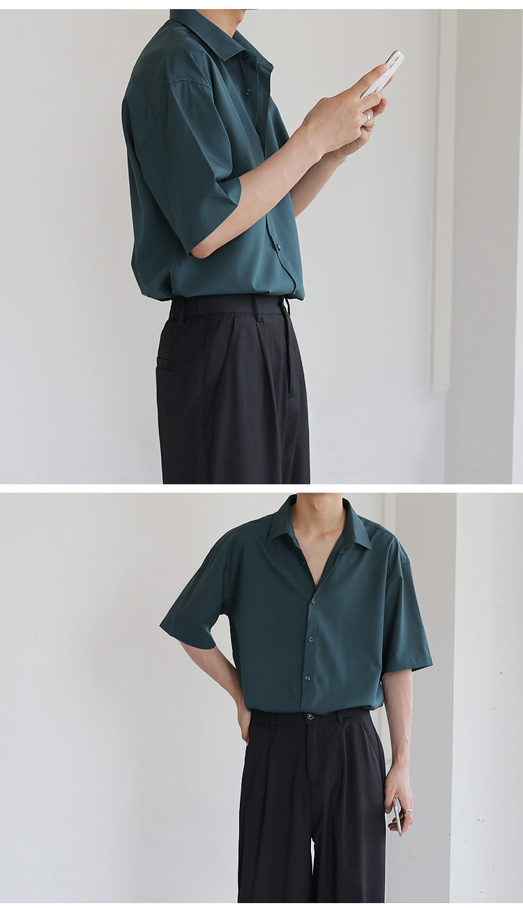 Luxury Summer Shirt Men