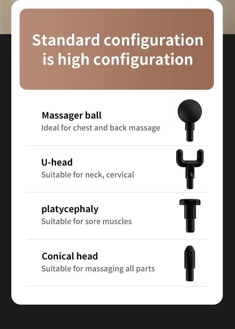 Long Handle Massage Gun