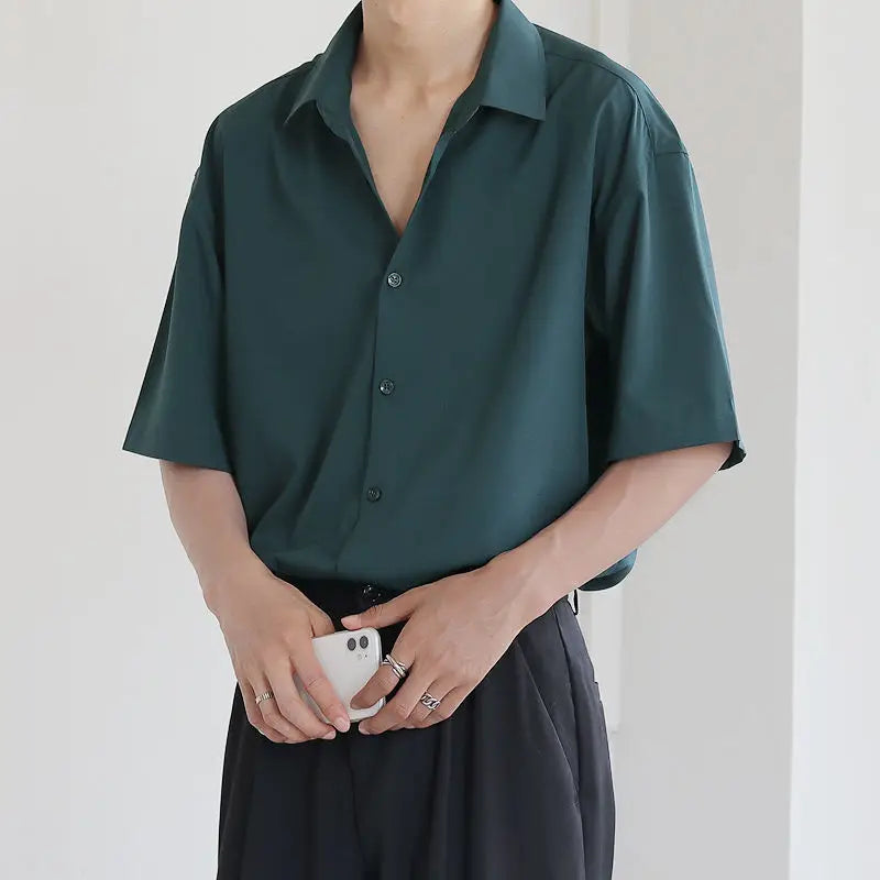 Luxury Summer Shirt Men