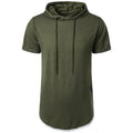 Men Hooded T Shirt