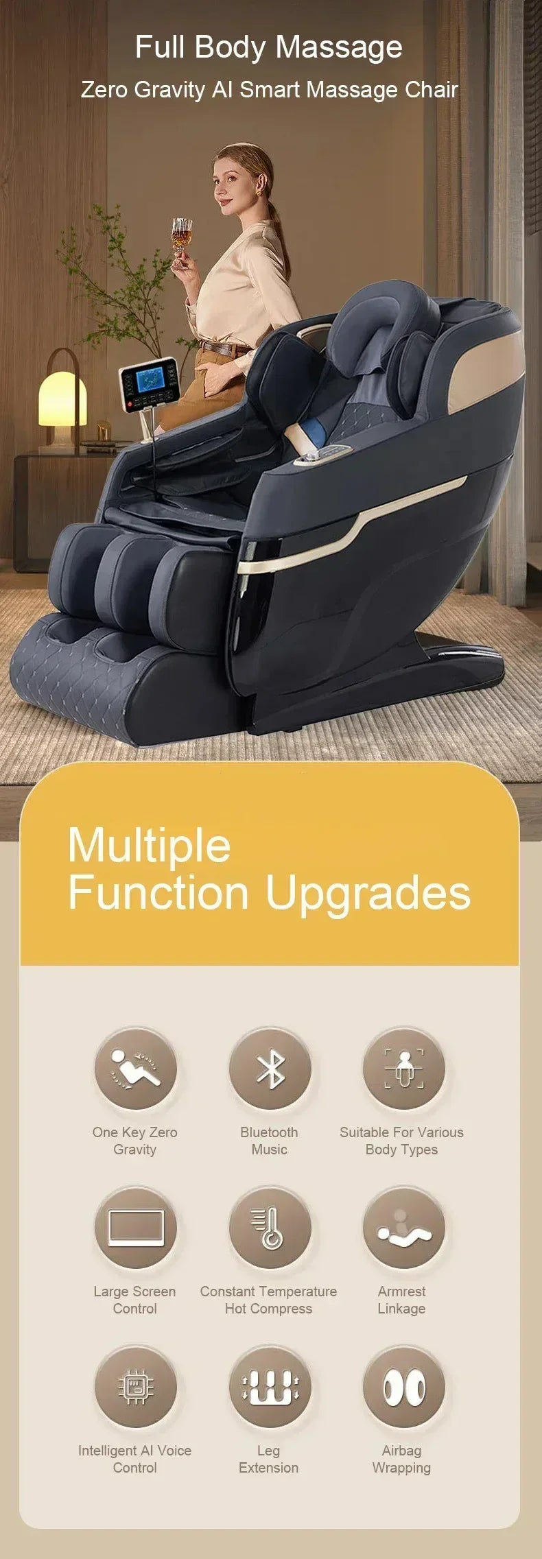 4D SL Track Massage Chair