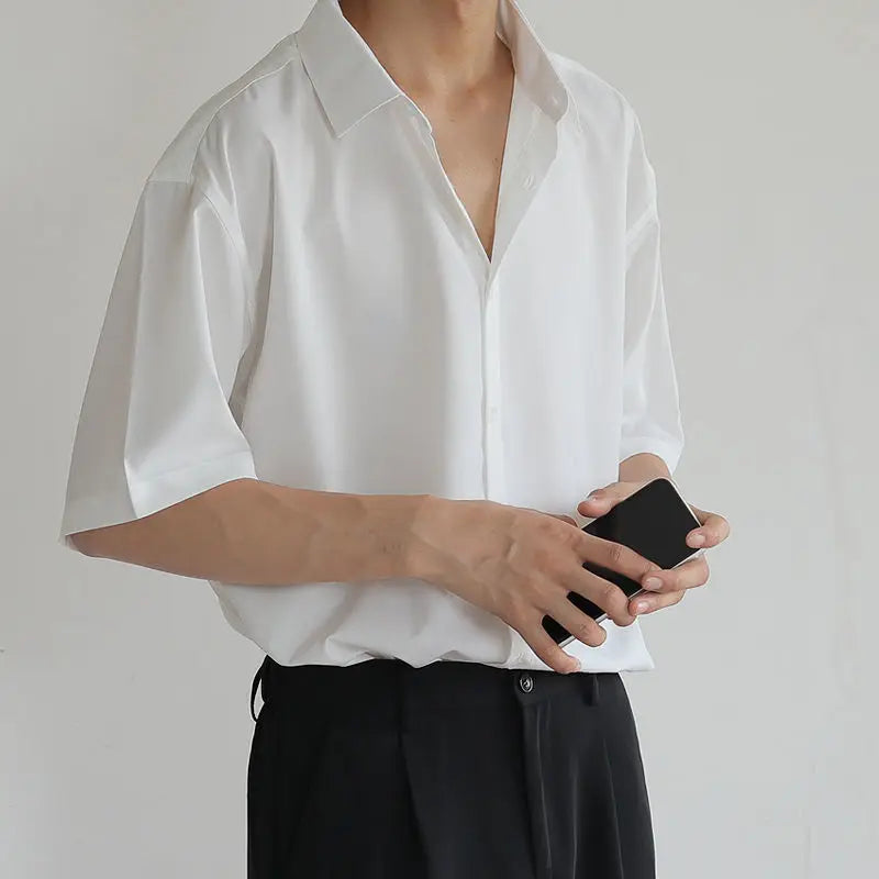 Luxury Summer Shirt Men