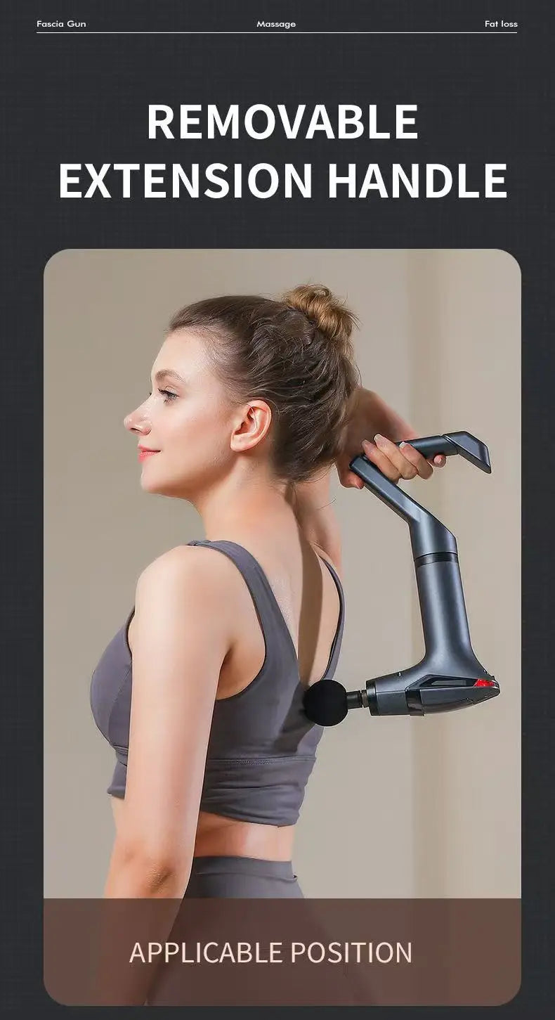 Long Handle Massage Gun