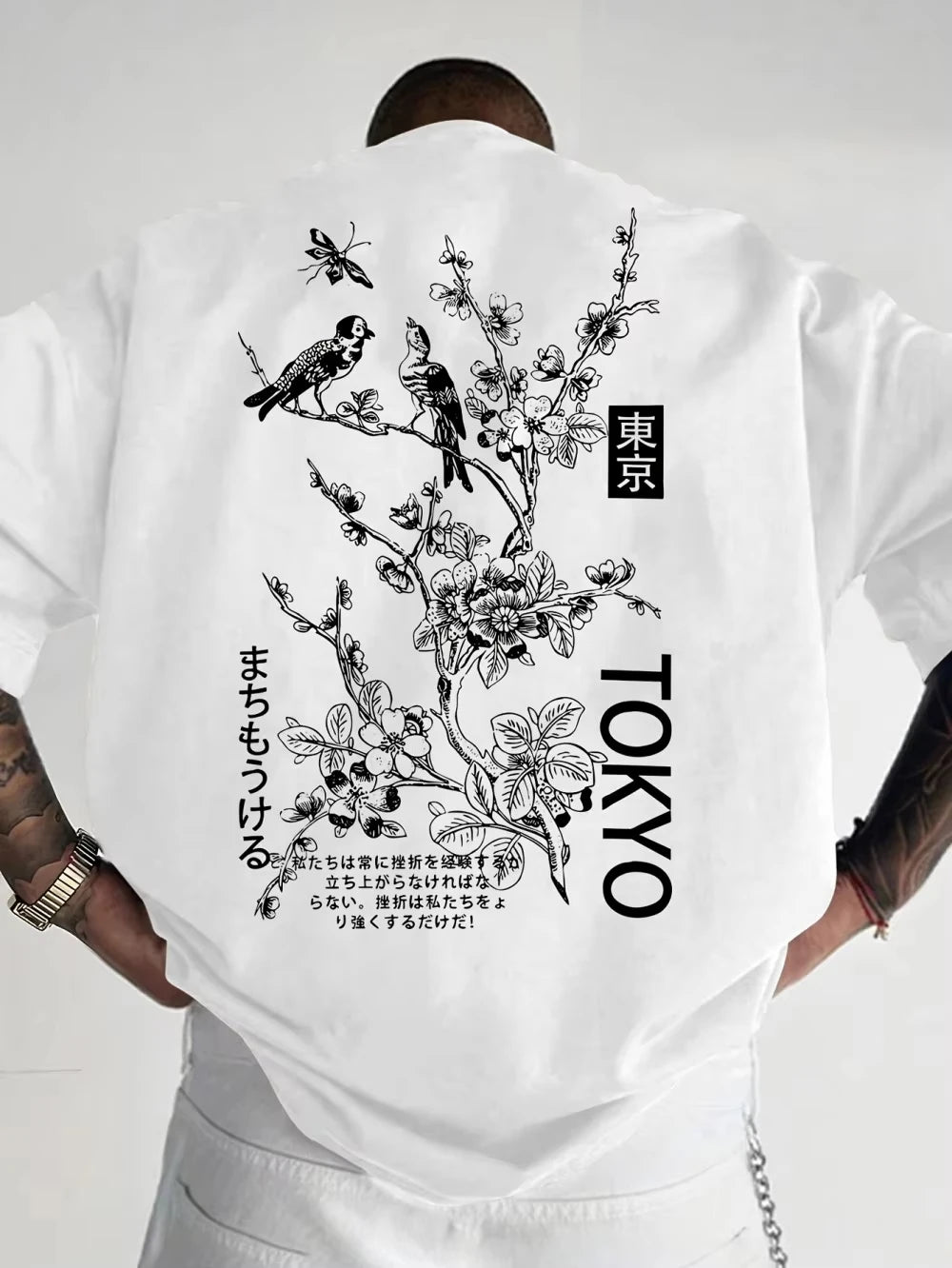 Men Summer Cotton T-Shirt