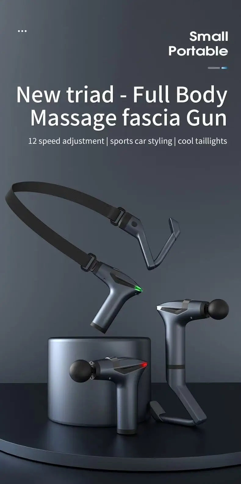 Long Handle Massage Gun